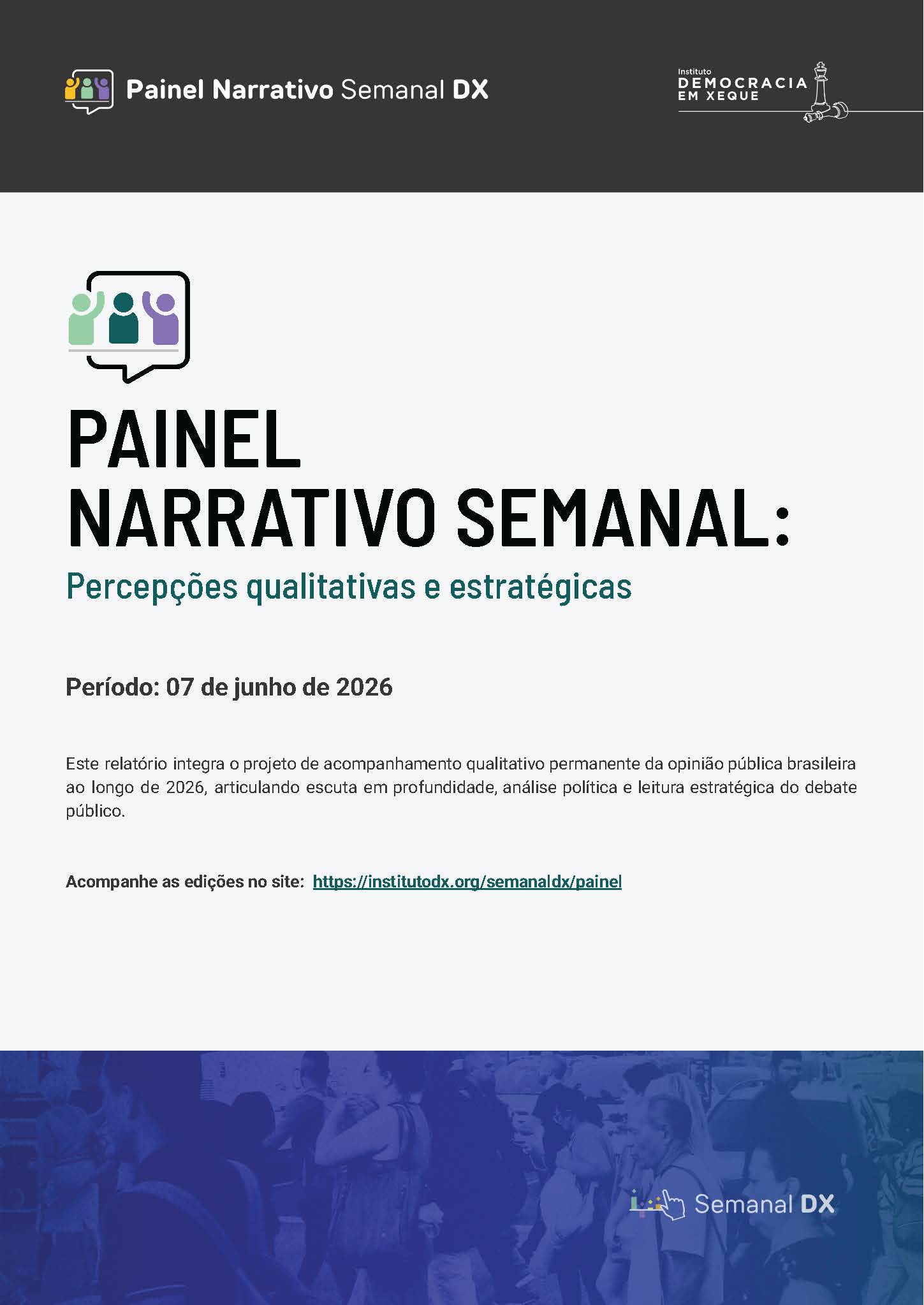 Capa Painel Narrativo Semanal Quarta rodada