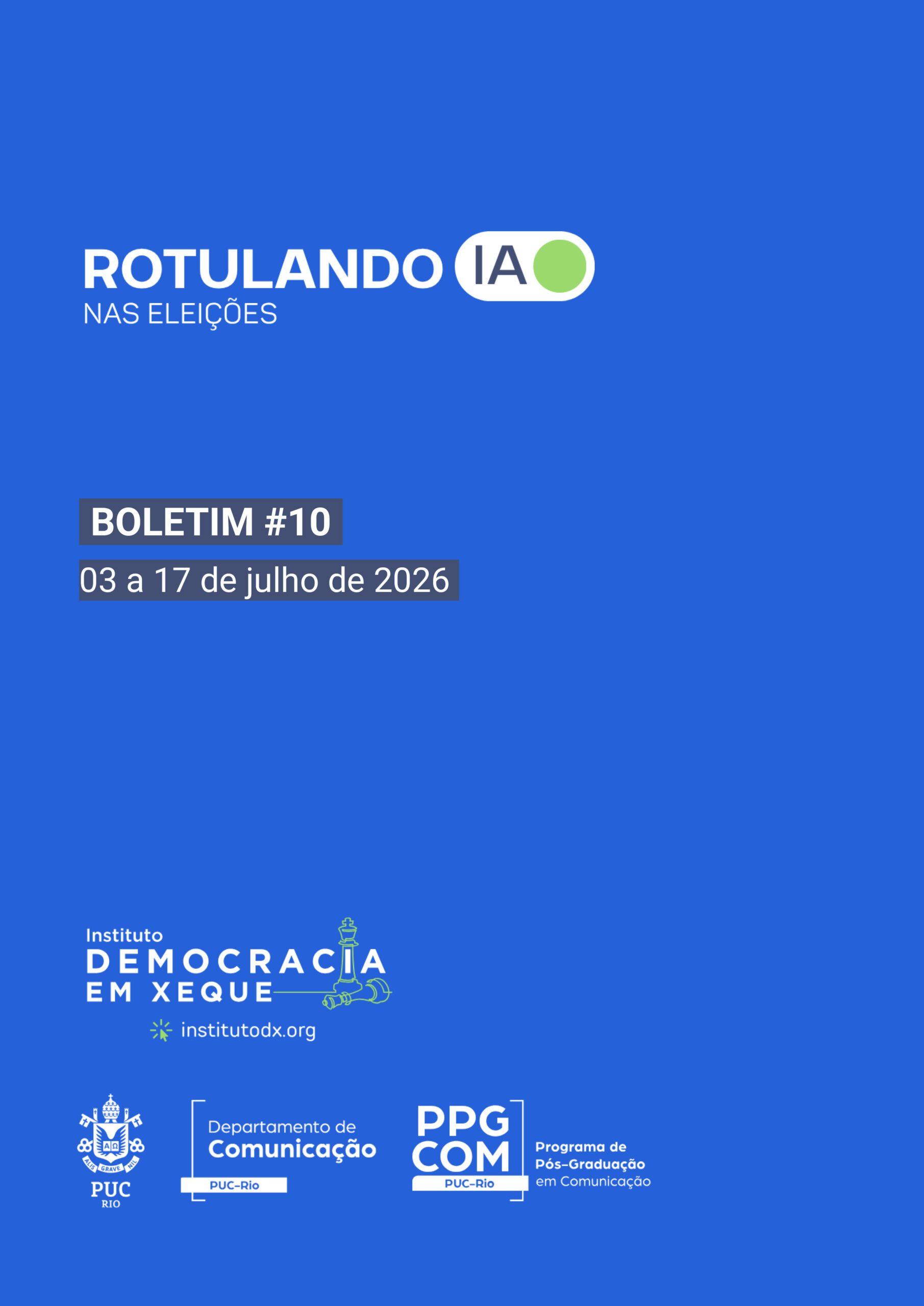 [20.07] Rotulando IA nas Eleições - Boletim _10