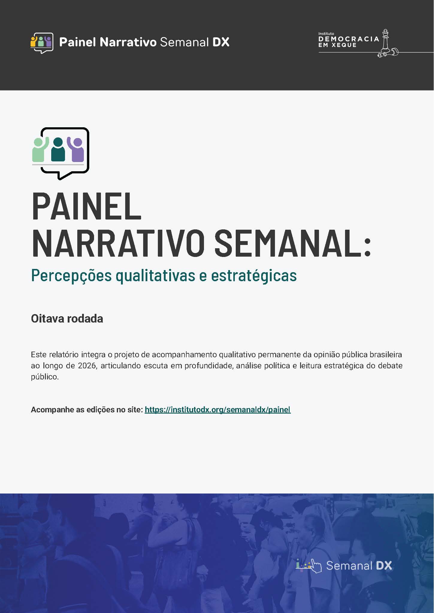 capa Painel Narrativo Semanal - Oitava rodada