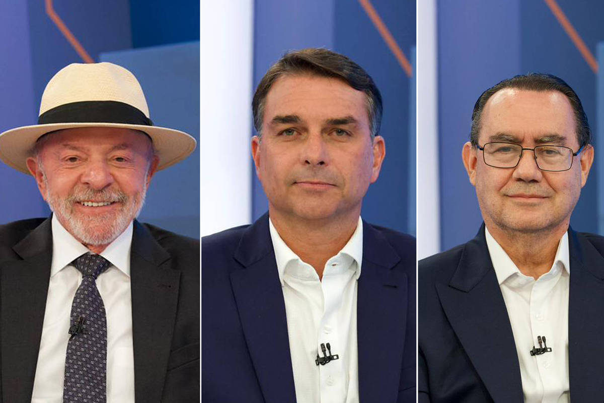 Folha | Quaest: Lula tem 37%, Flávio, 30%, e Cury chega a 10%