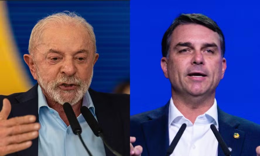 Quaest: Flávio Bolsonaro reduz vantagem de Lula no Nordeste, enquanto petista avança no Sudeste; veja recortes