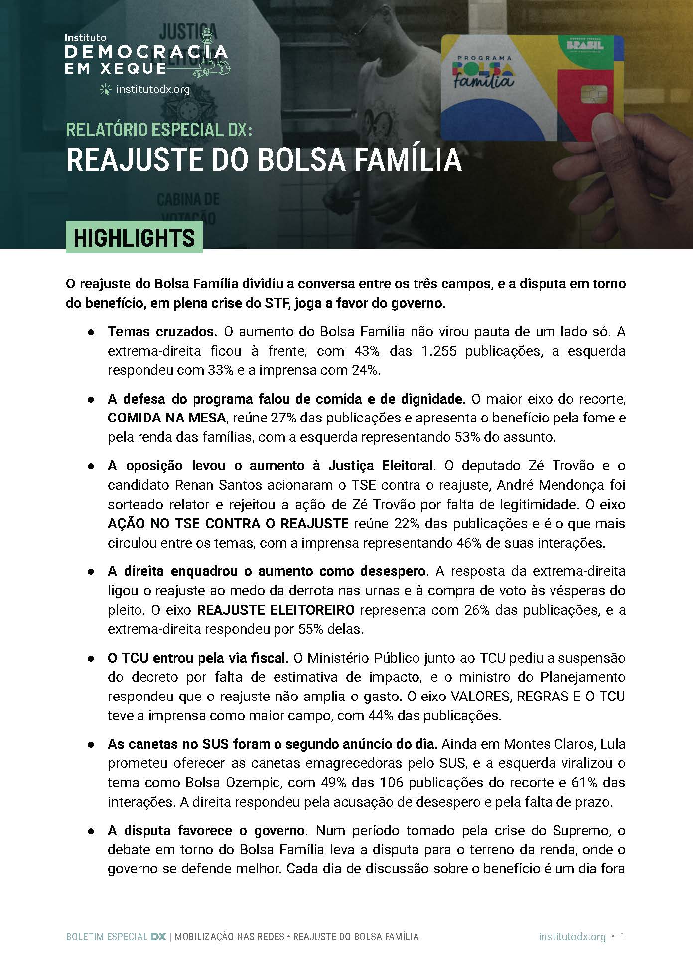 capa bolsa familia