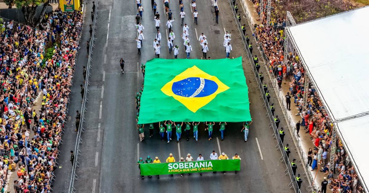 Mobilização nas redes no 7 de Setembro cai e é quase a metade do ano anterior