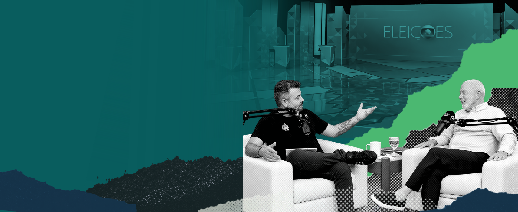 Debate na Globo e Lula no Flow Podcast