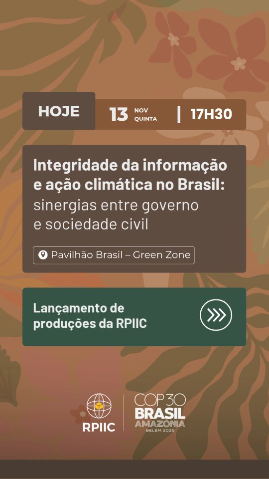 Post do Instagram de 13/11