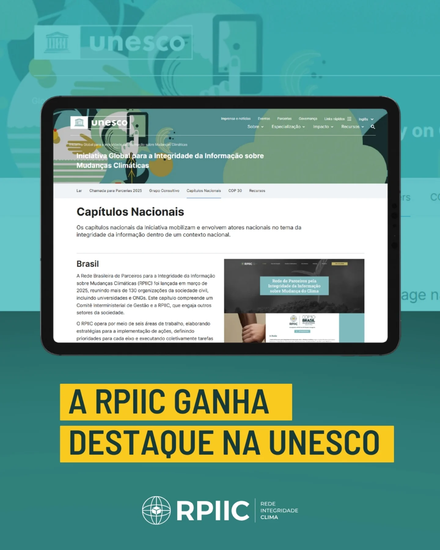 Post do Instagram de 19/11