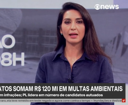 Candidatos com multas ambientais